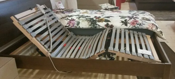 Flachrahmen 2-motorig verstellbar 140×220 cm